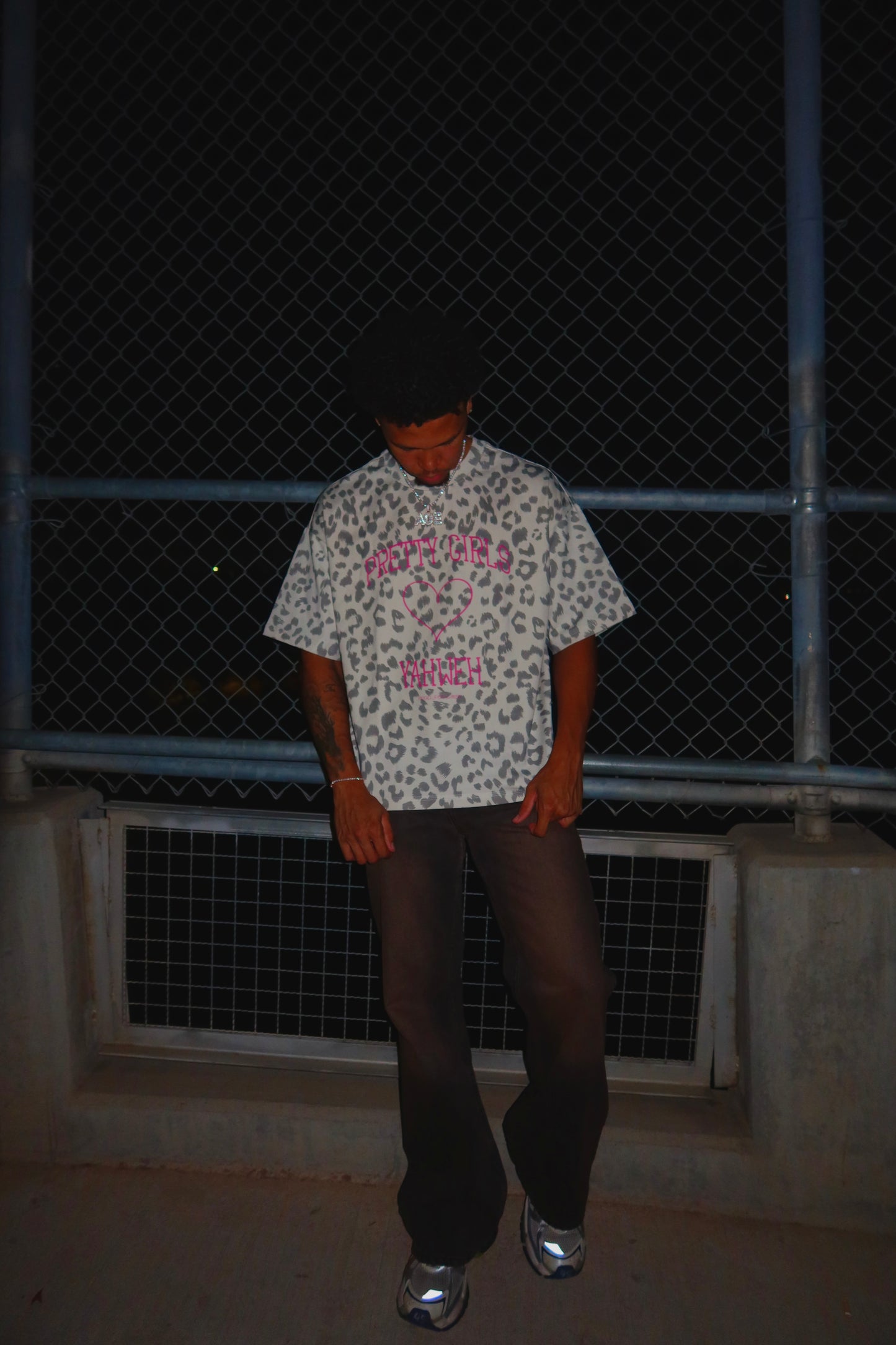 "PGHY" White Tee