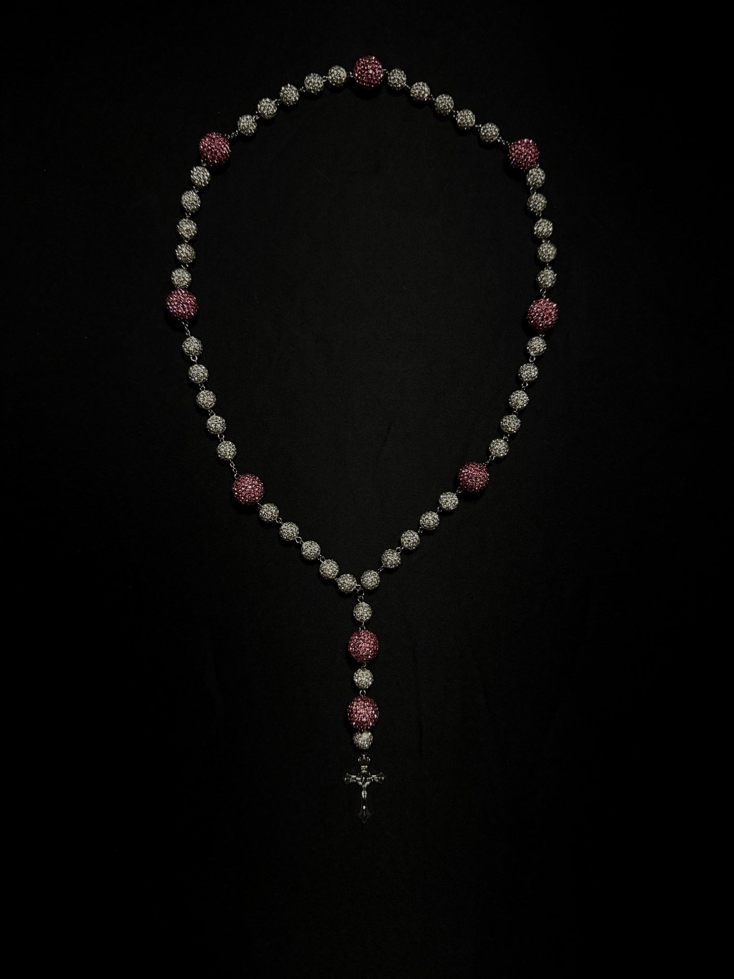 "Pink Crystal" Rosary