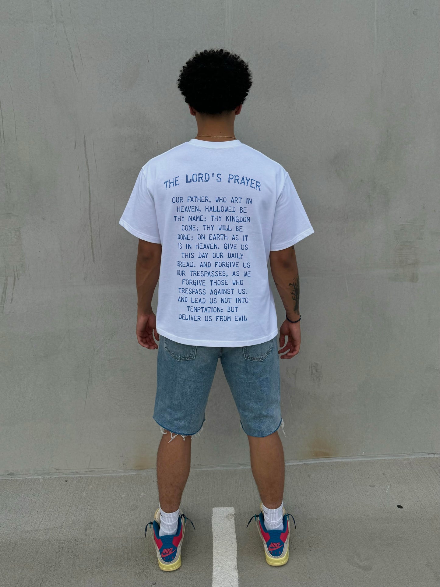 "The Lord's Prayer" White Tee