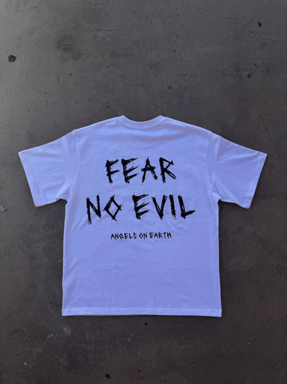 "Psalm 23:4" White Tee