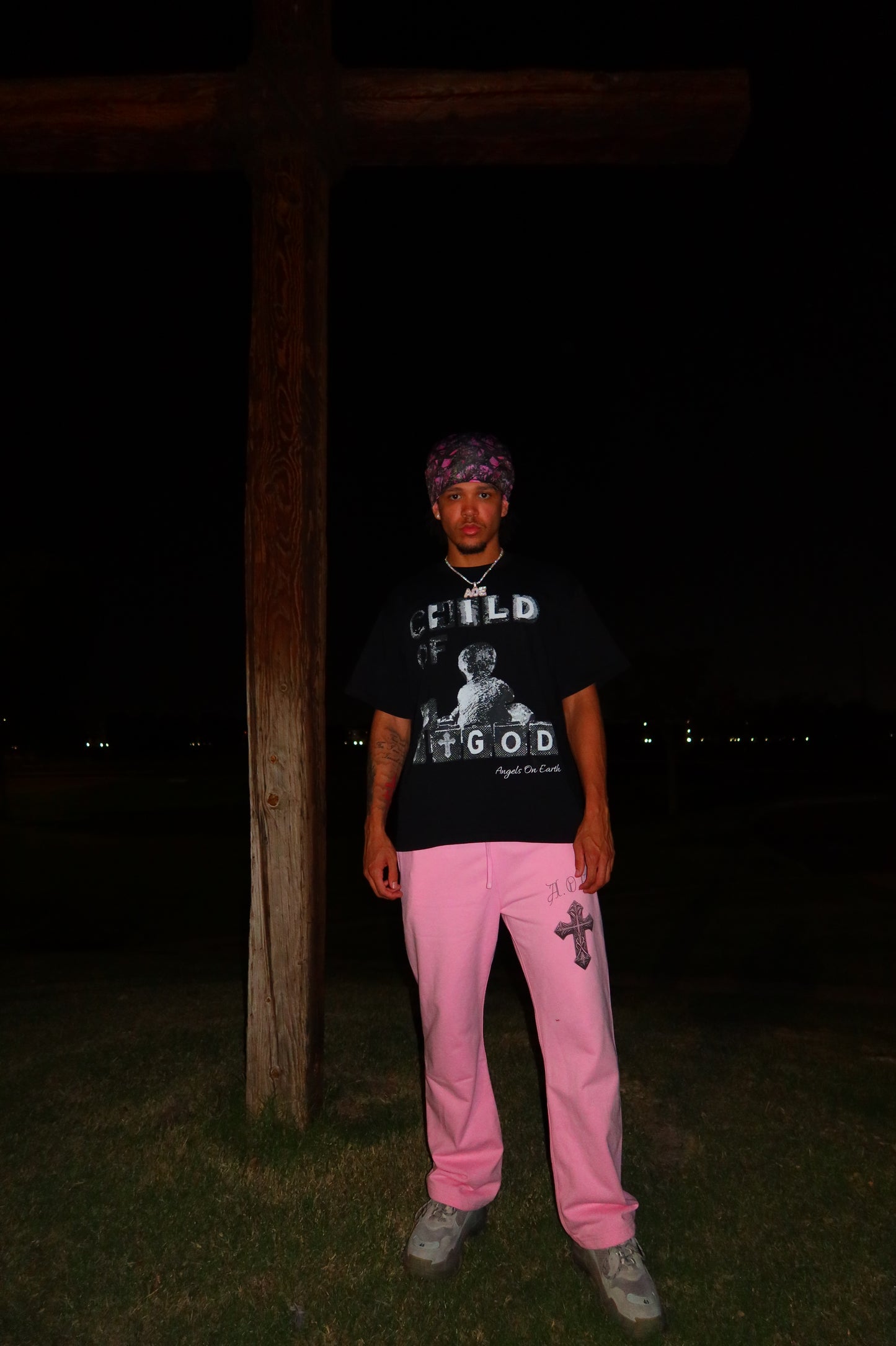 "Child of God" Black Tee