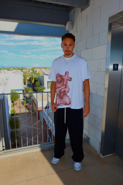 "Carry Your Cross" White Tee
