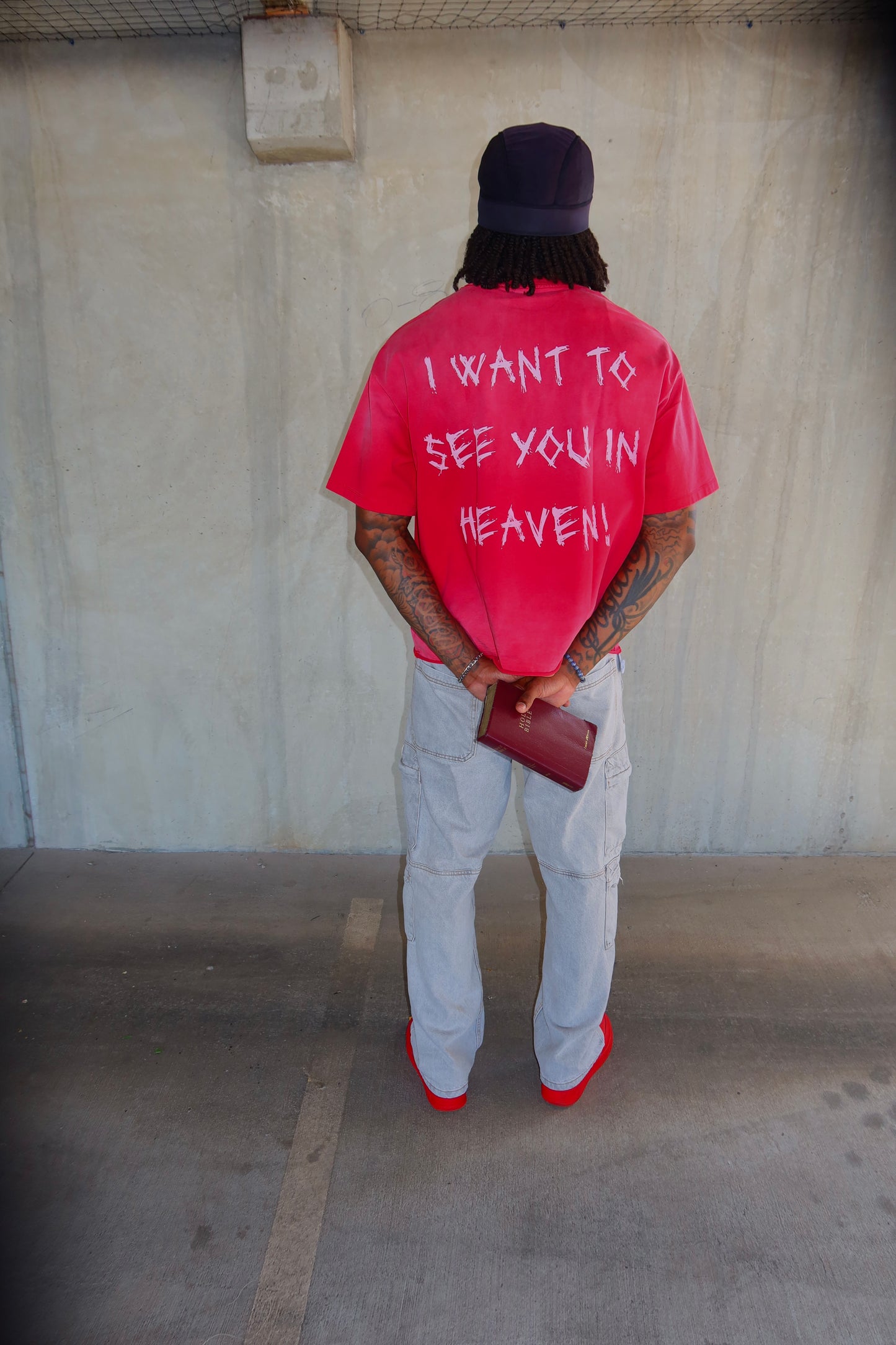 "See You In Heaven!" Red Tee