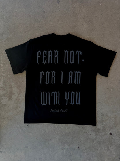 EXCLUSIVE "Isaiah 41:10" Black Tee