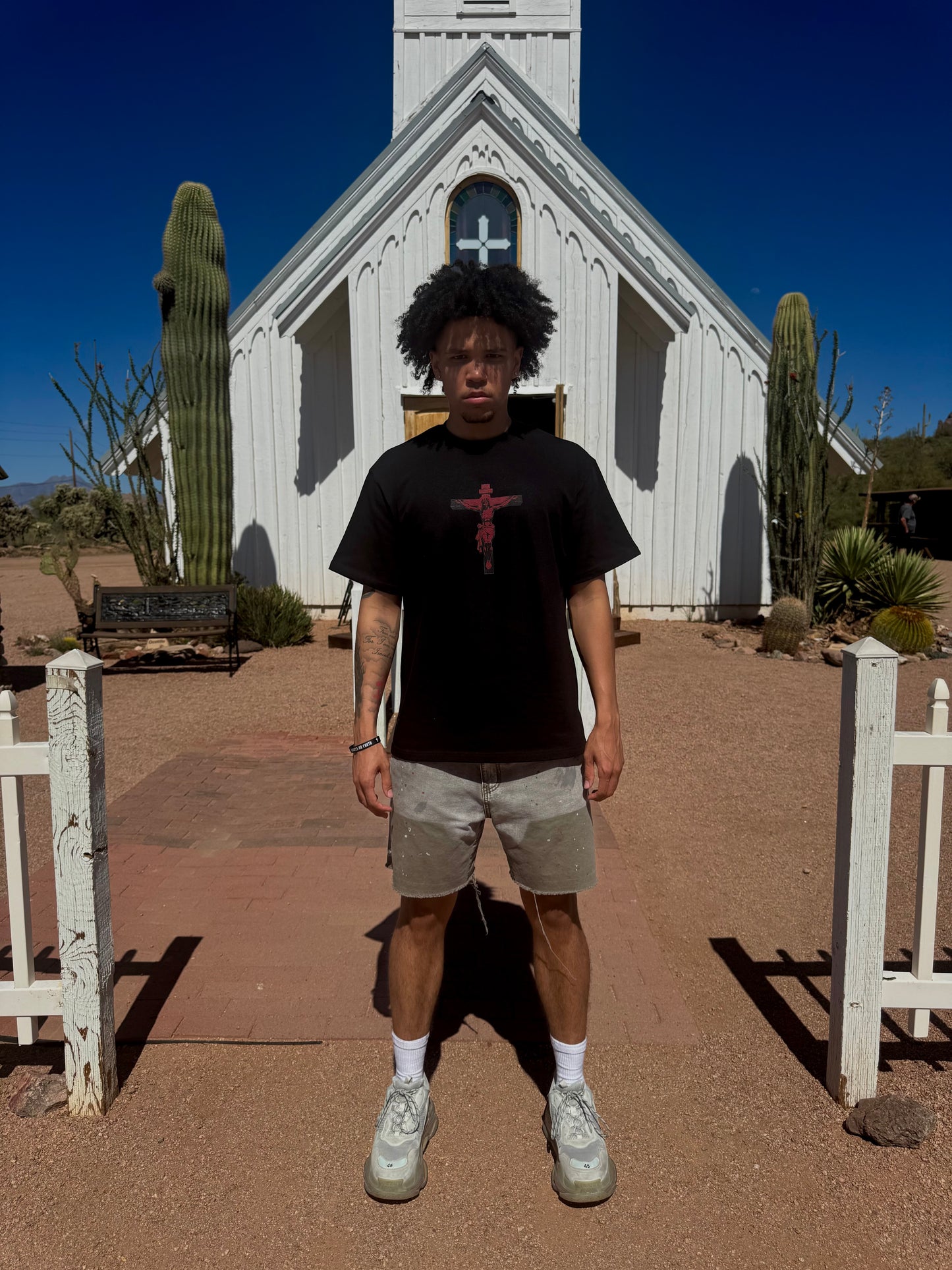 "Member Of Heaven" Black Tee