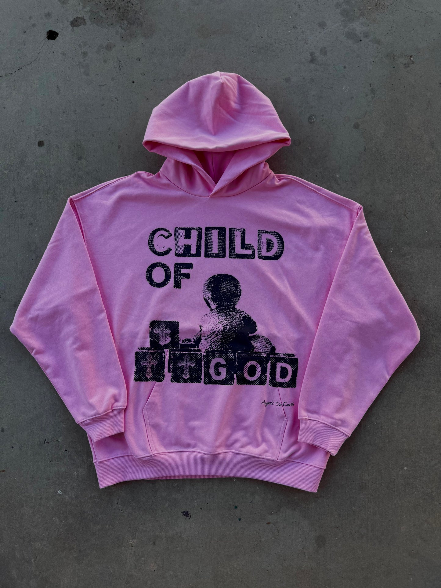 "Child of God" Pink Hoodie