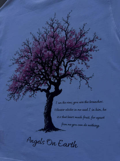 "John 15:5" White Tee