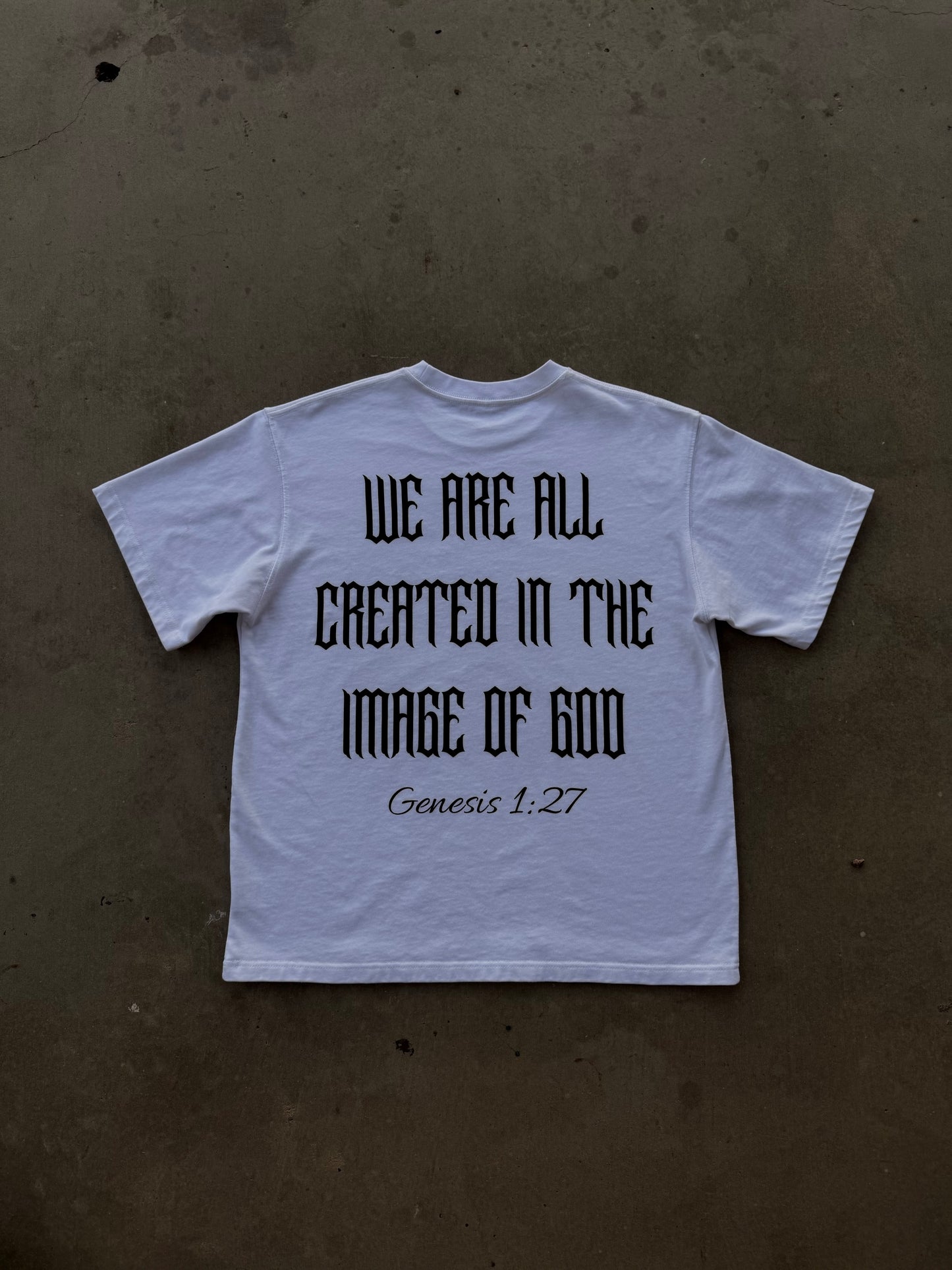 "Image Of God" White Tee