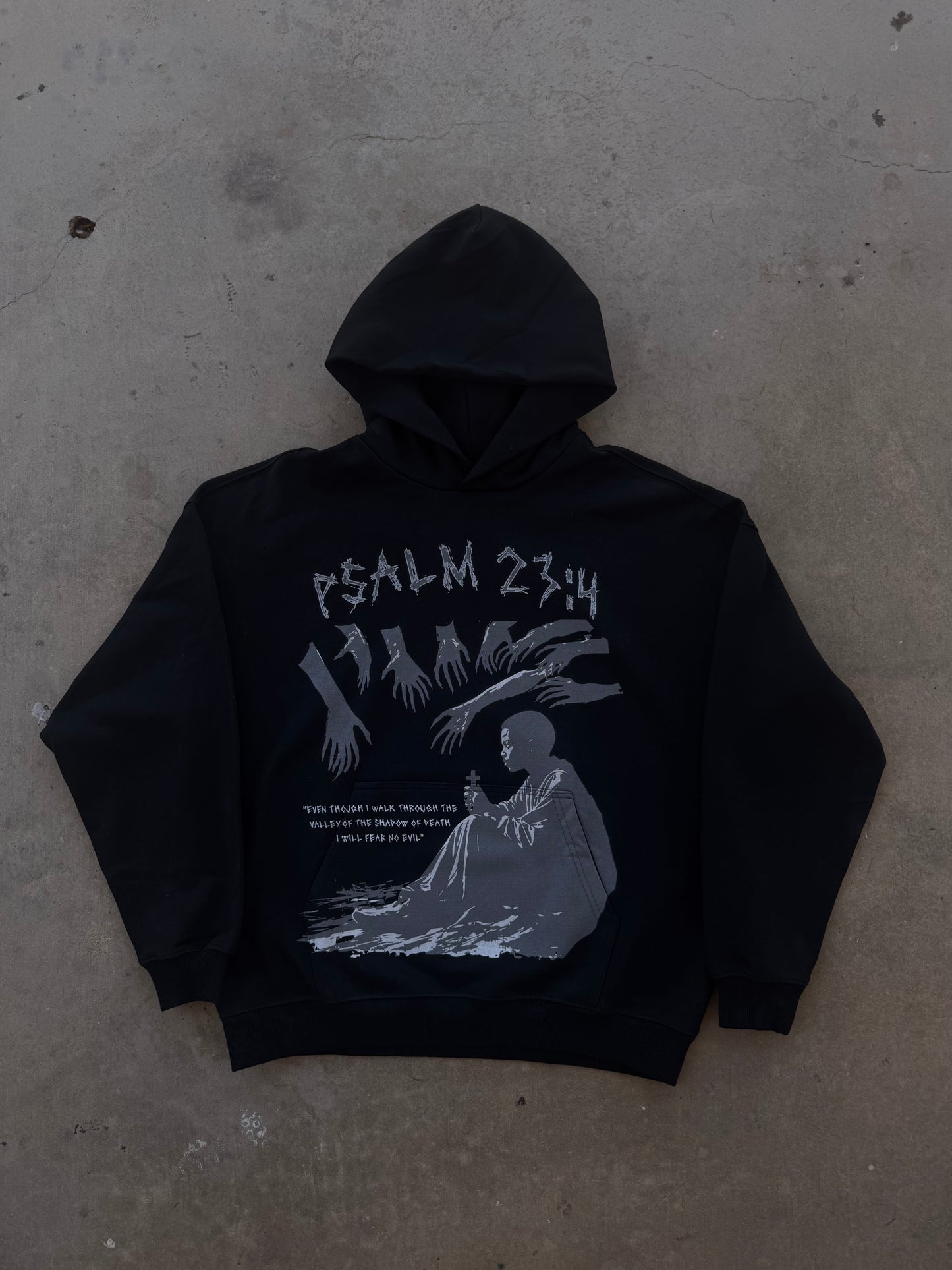 "Psalm 23:4" Hoodie
