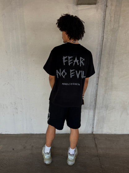 "Psalm 23:4" Black Tee