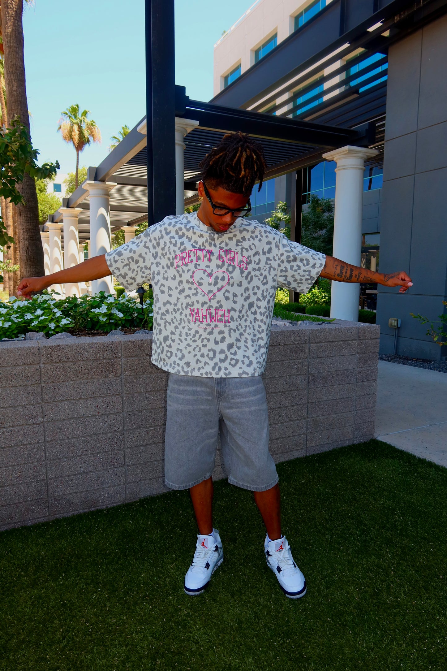 "PGHY" White Tee