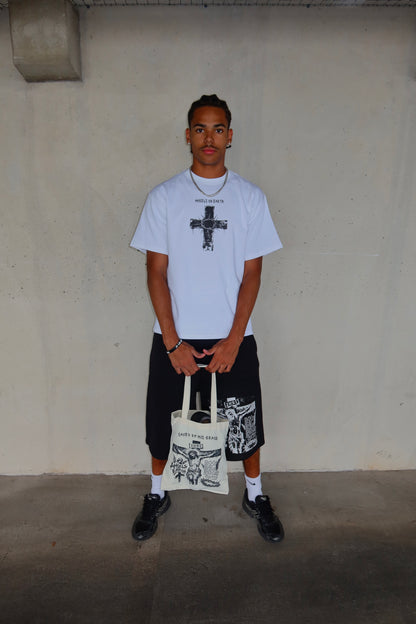 "Saved By Grace" Tote Bag