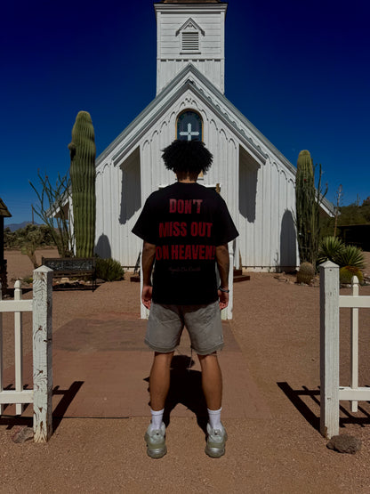 "Member Of Heaven" Black Tee