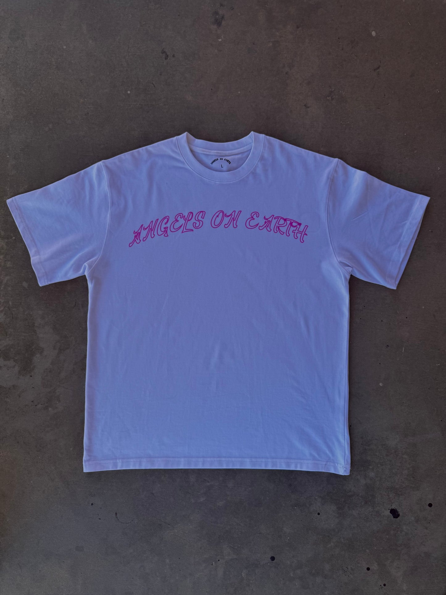 "Guardian Angel" White Tee