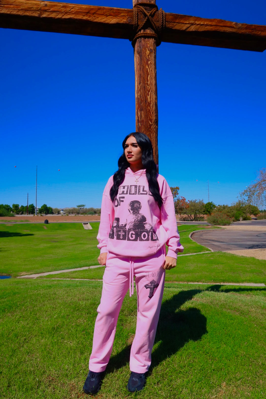 "Child of God" Pink Hoodie