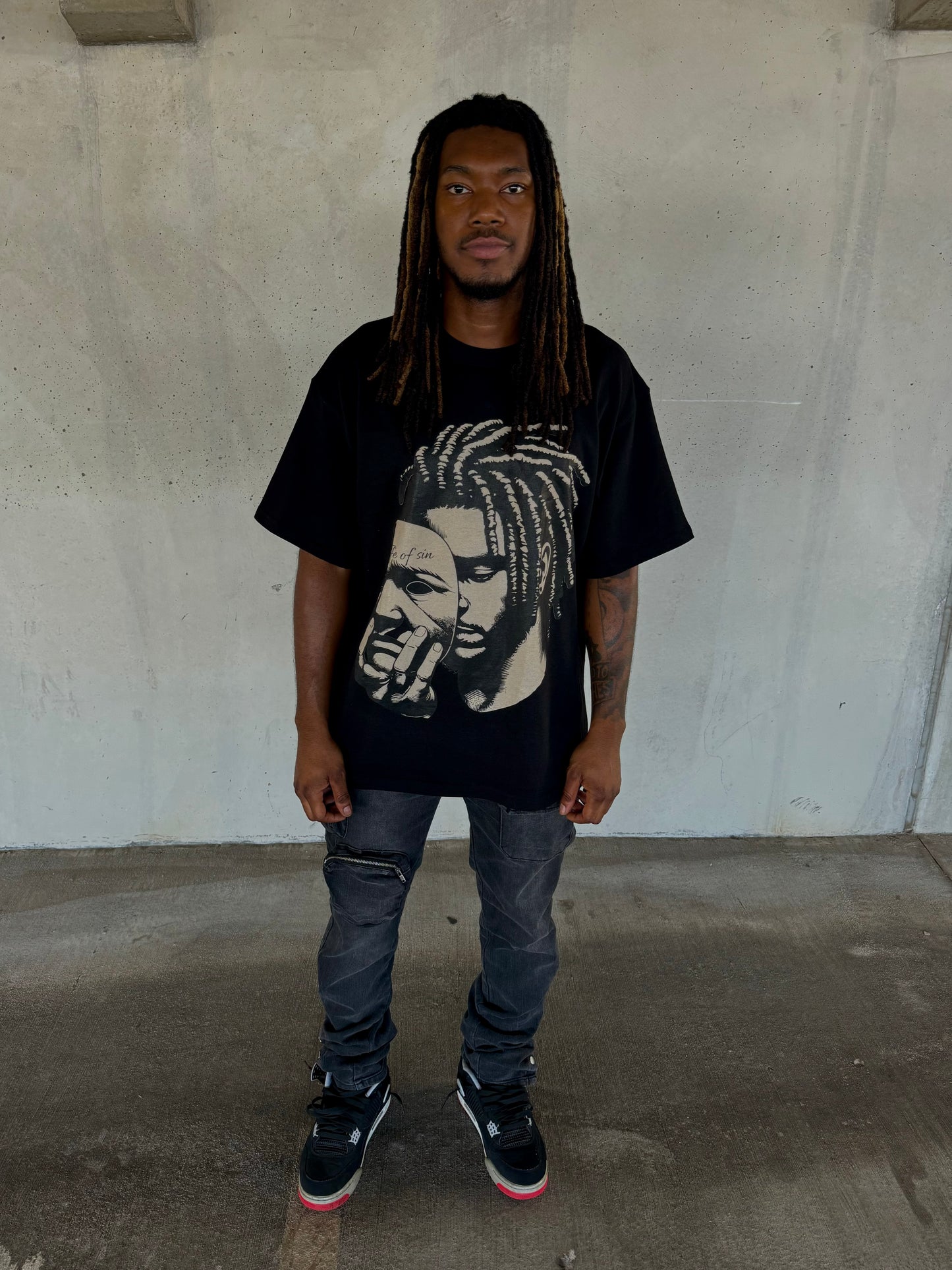 "New Creations" Black Tee