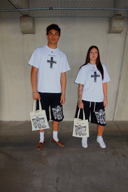 "Saved By Grace" Tote Bag