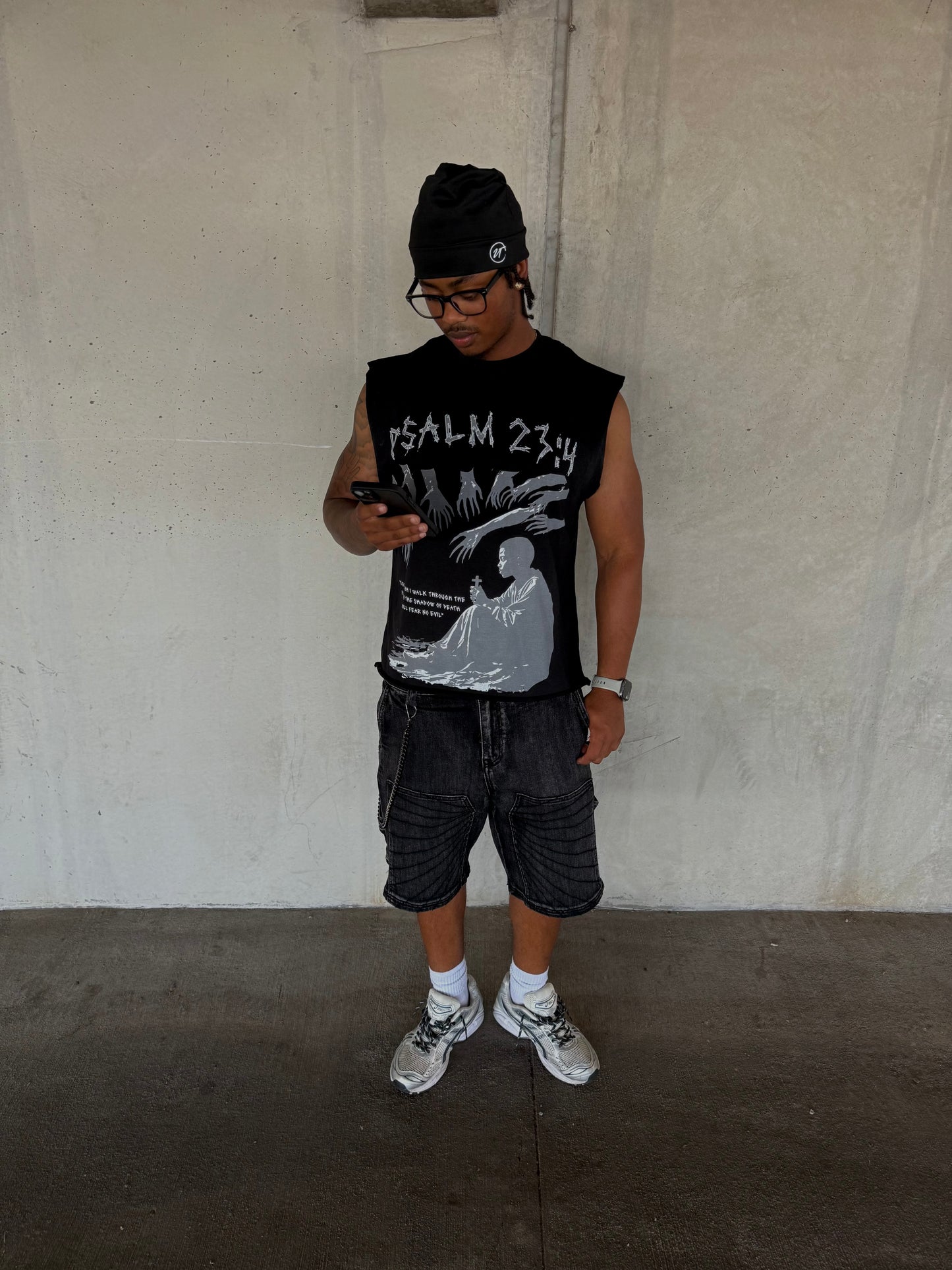 "Psalm 23:4" Sleeveless Tee