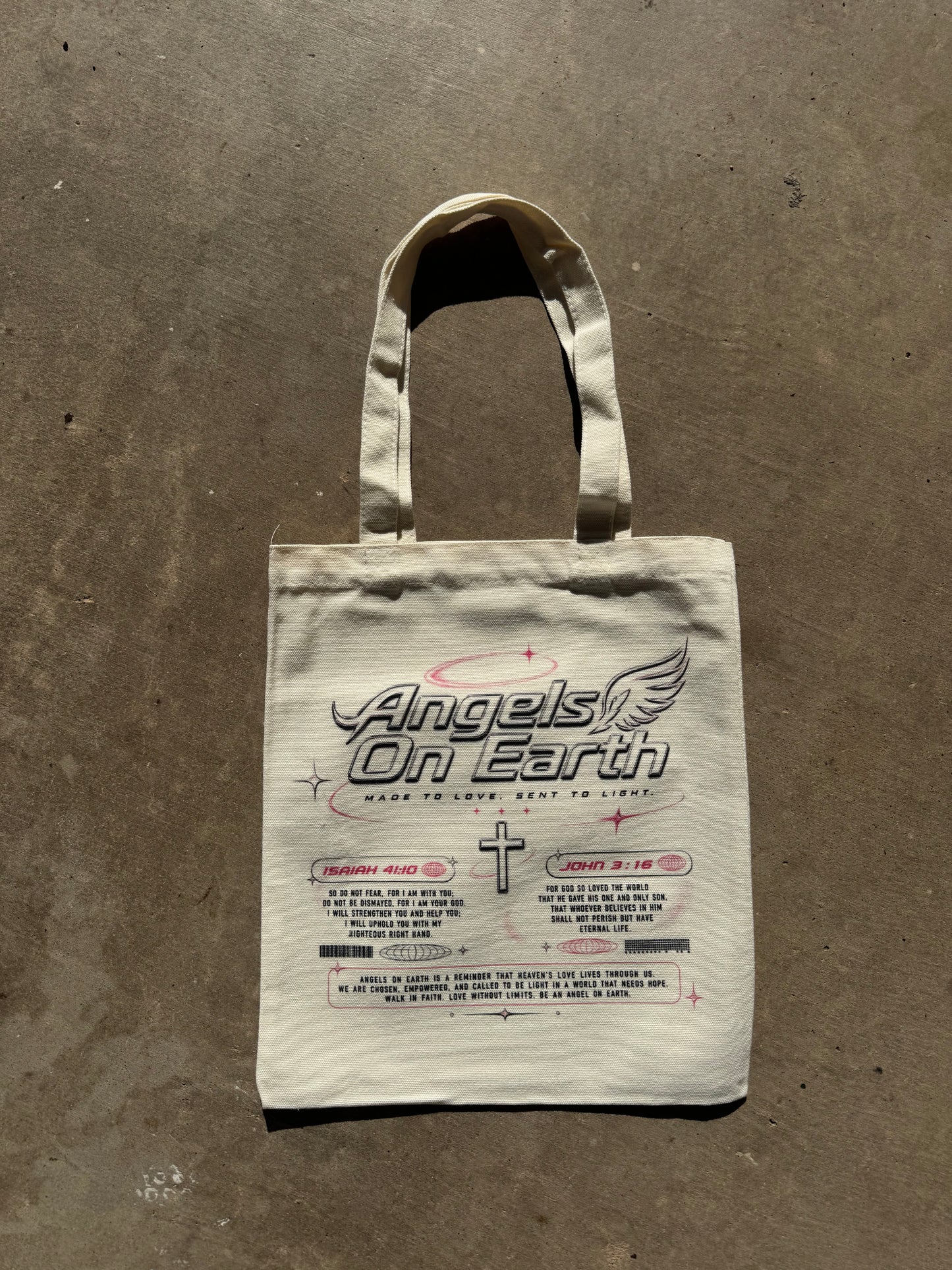 "Messenger" Tote Bag