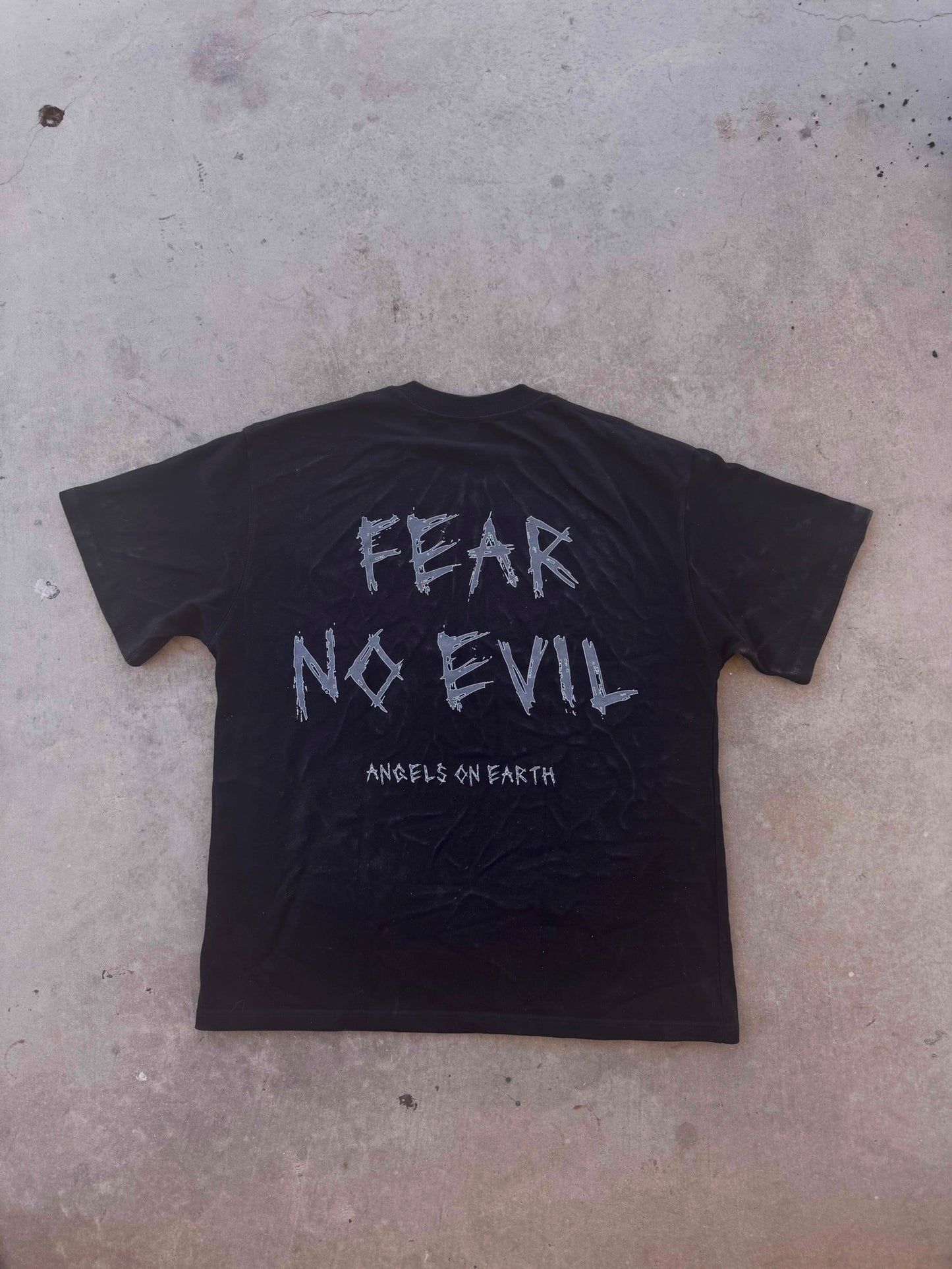 "Psalm 23:4" Black Tee