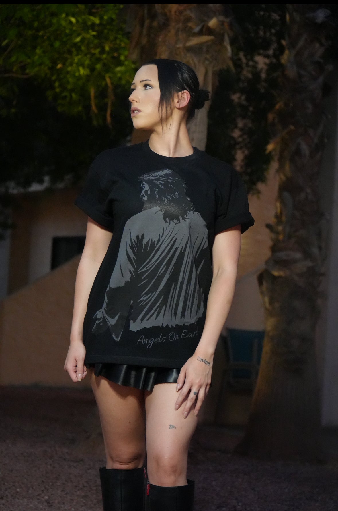 EXCLUSIVE "Isaiah 41:10" Black Tee