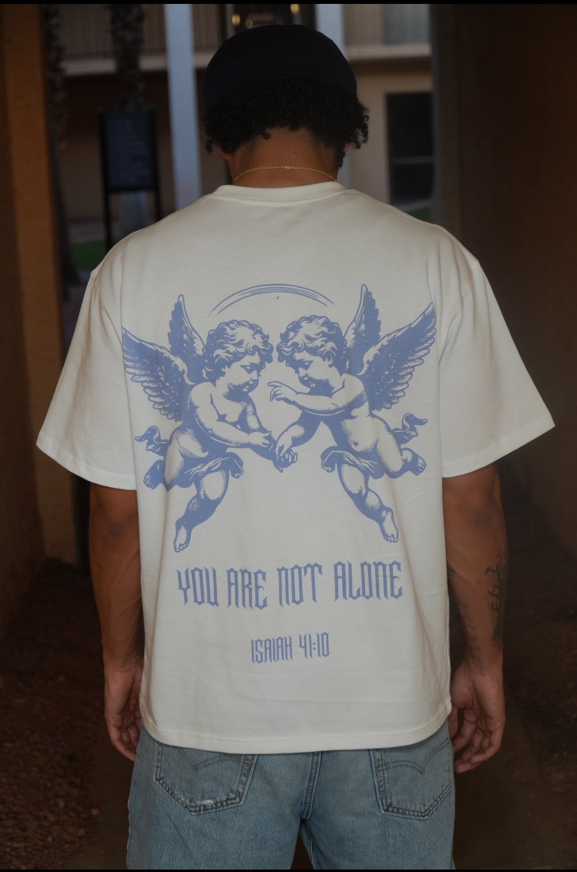 "Not Alone" White Tee