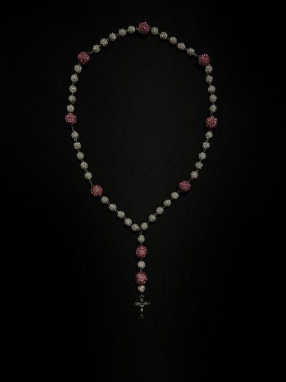 "Pink Crystal" Rosary
