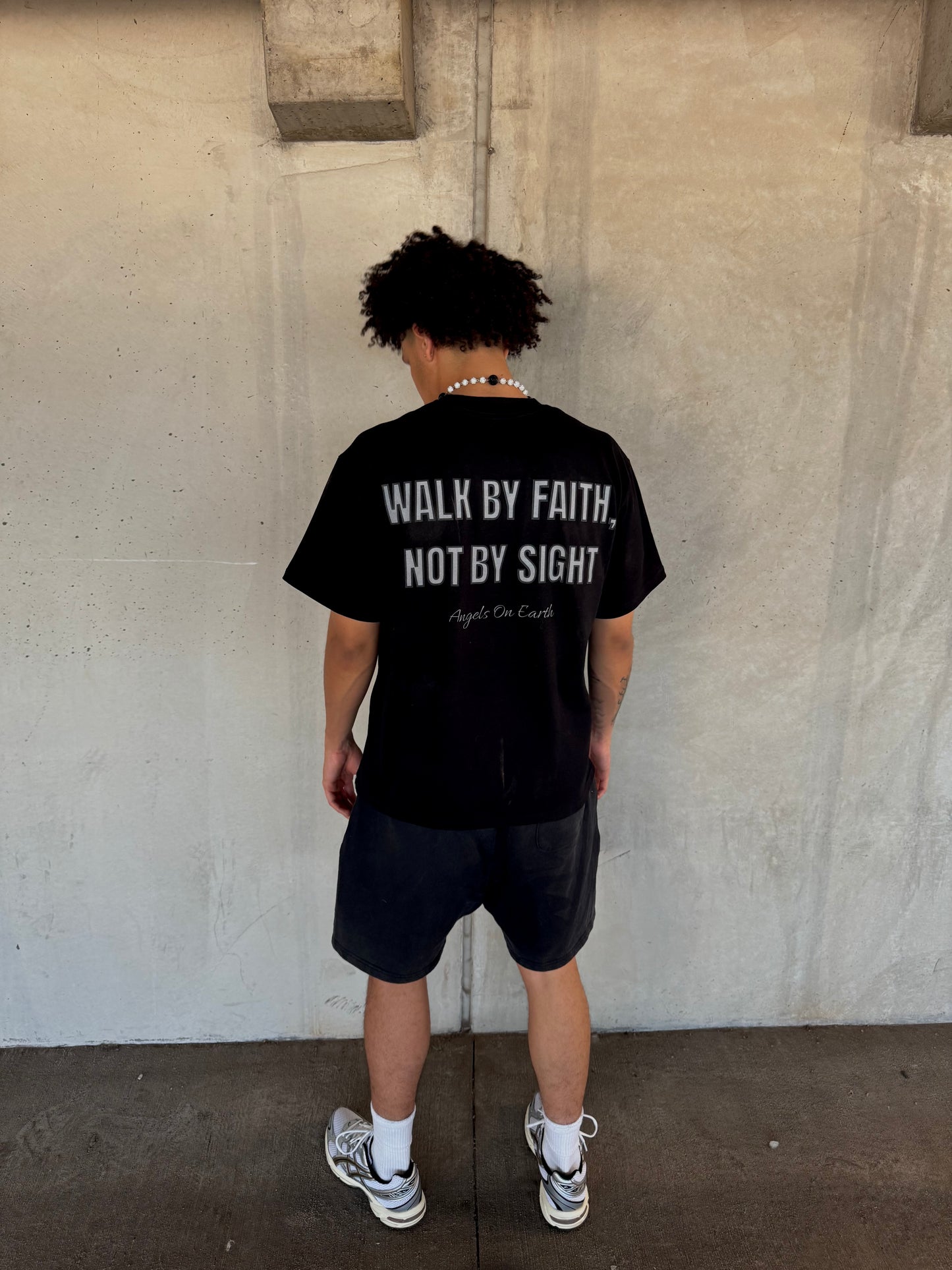 "Faith Not Sight" 2.0 Black Tee