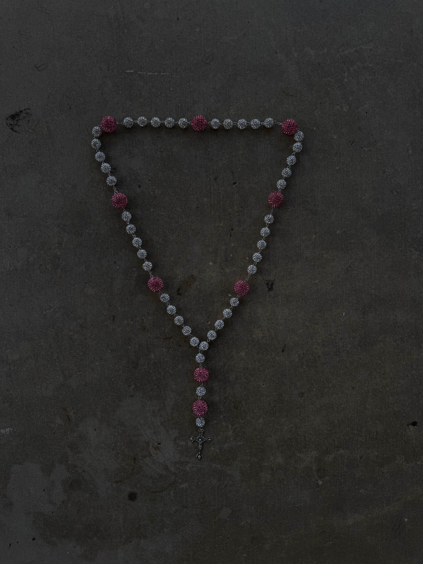 "Pink Crystal" Rosary