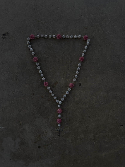 "Pink Crystal" Rosary