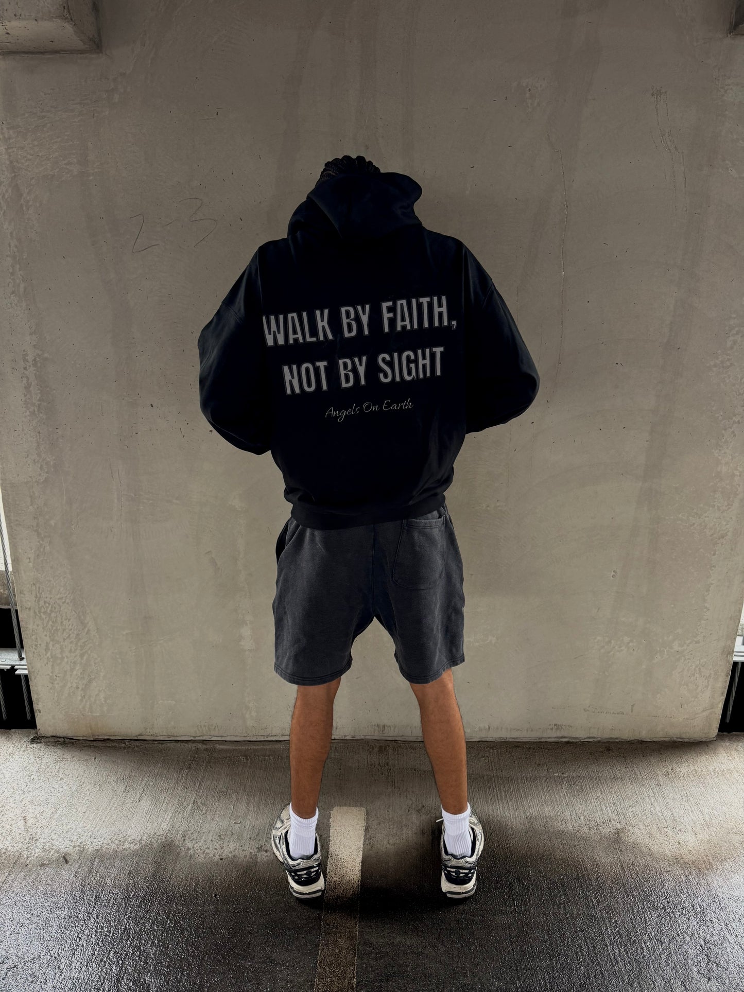 "Faith Not Sight" 2.0 Black Hoodie