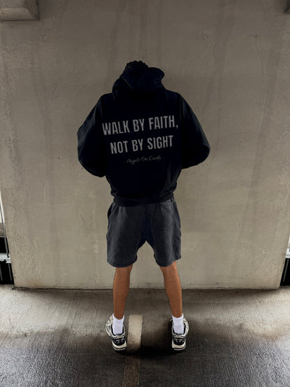 "Faith Not Sight" 2.0 Black Hoodie
