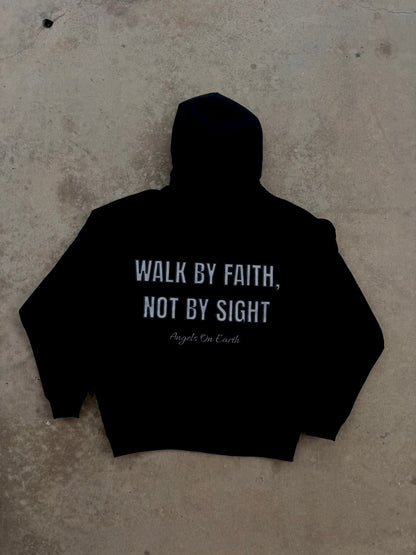 "Faith Not Sight" 2.0 Black Hoodie