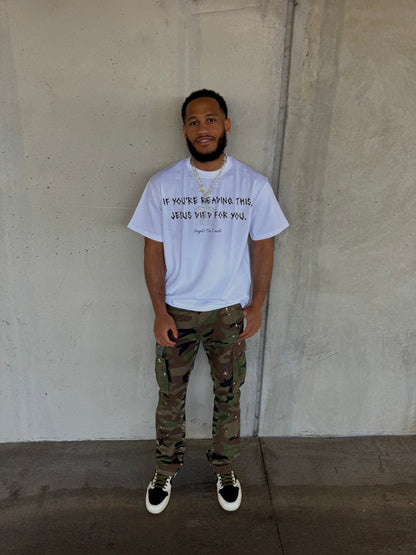 "John 3:16" White Tee