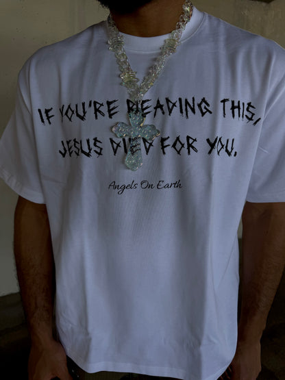 "John 3:16" White Tee