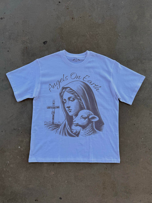 "Mother Mary" White Tee