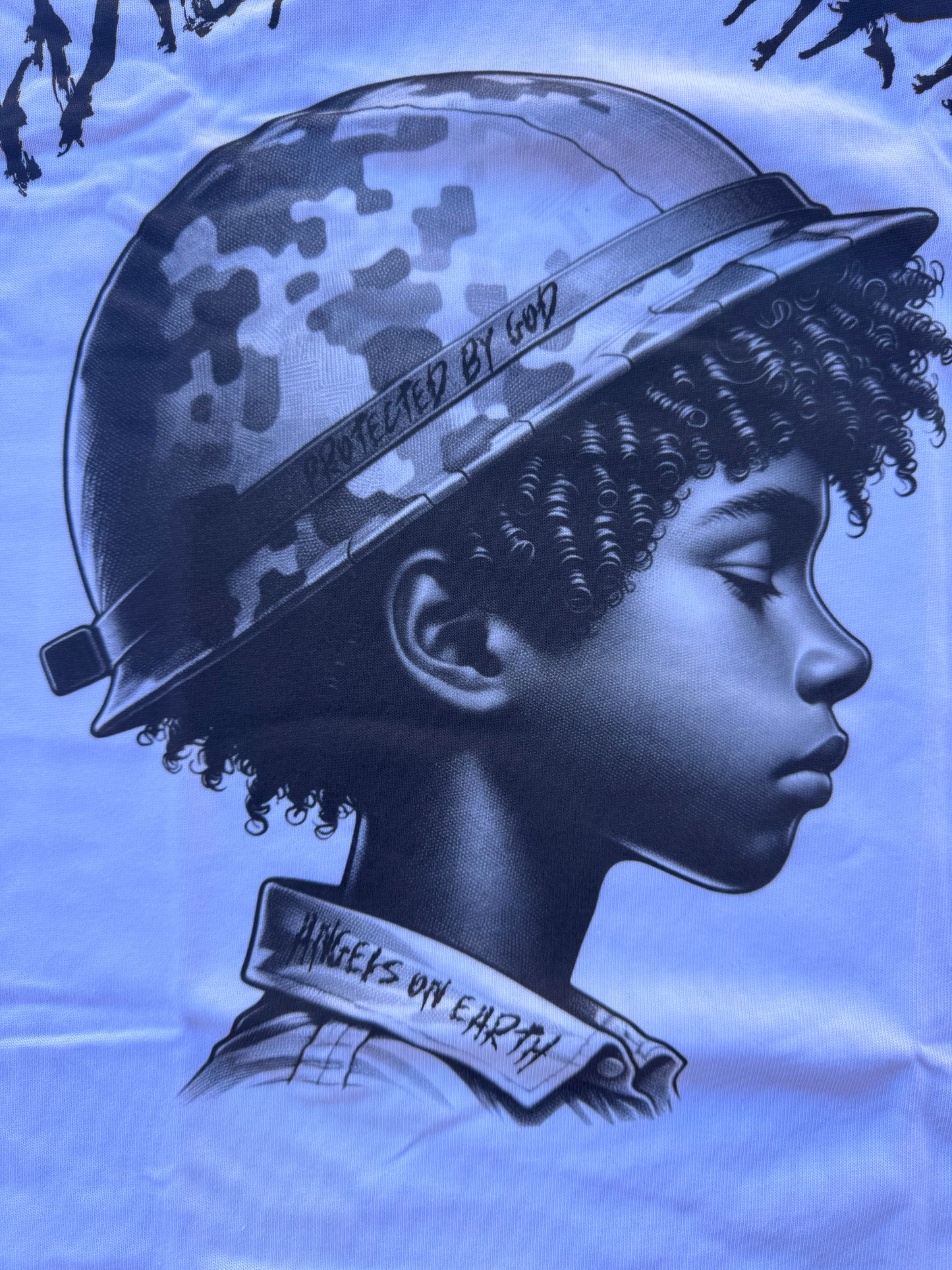 "Soldier Of Christ" White Tee