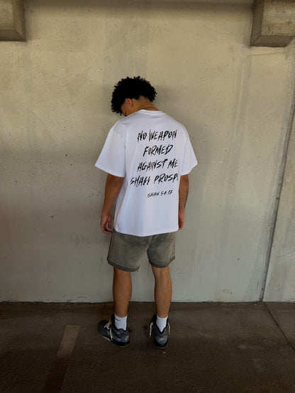 "Soldier Of Christ" White Tee