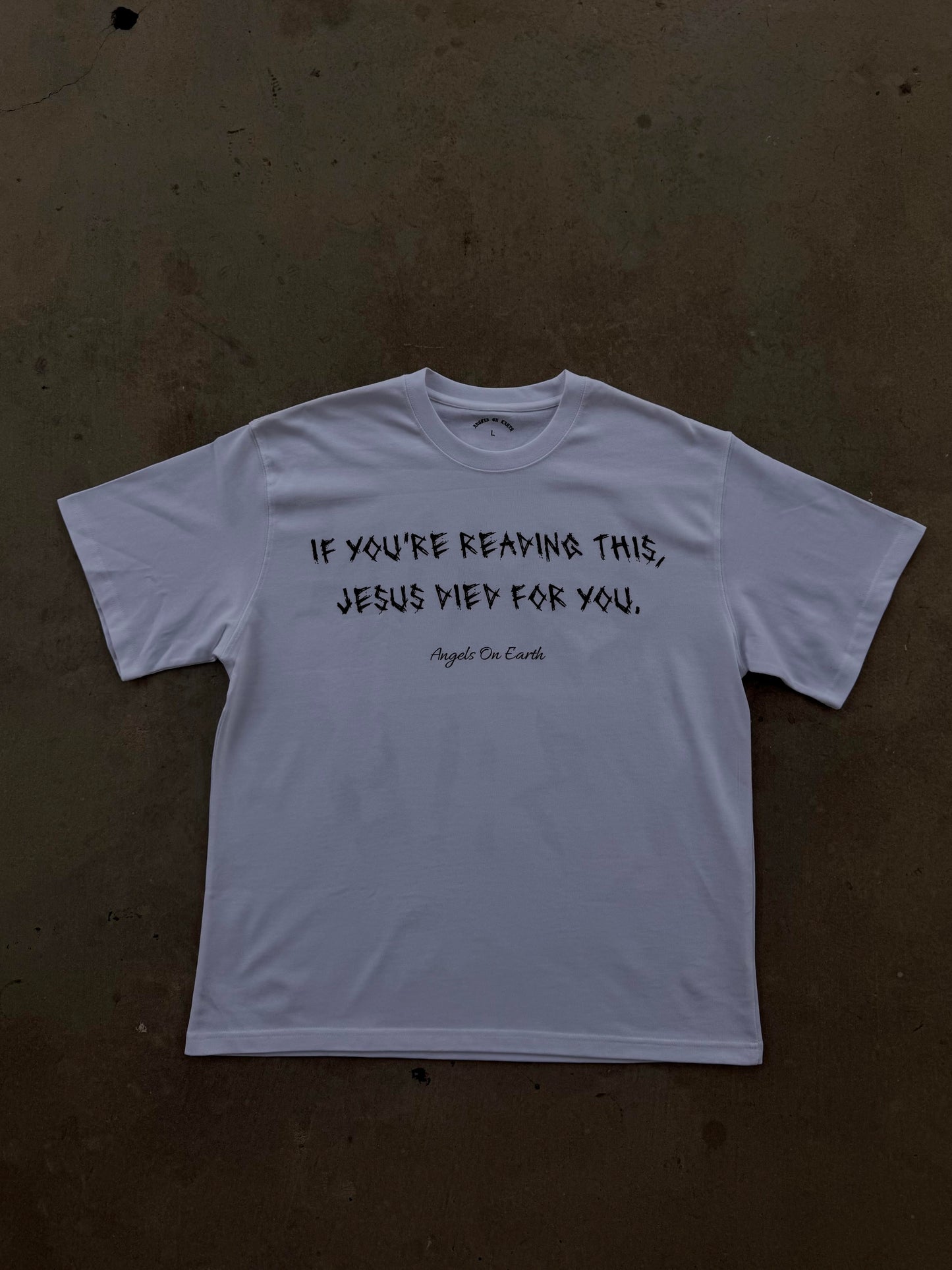 "John 3:16" White Tee