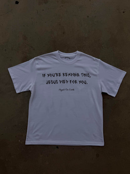 "John 3:16" White Tee